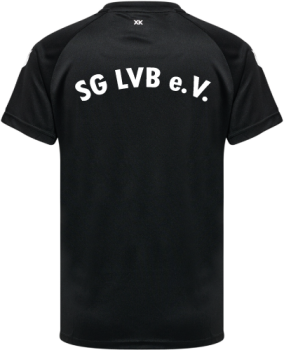 Damen Trainingsshirt SG LVB - Hummel Core XK Poly Shirt - Schwarz